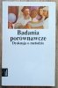 Badania porównawcze. Dyskusja o metodzie